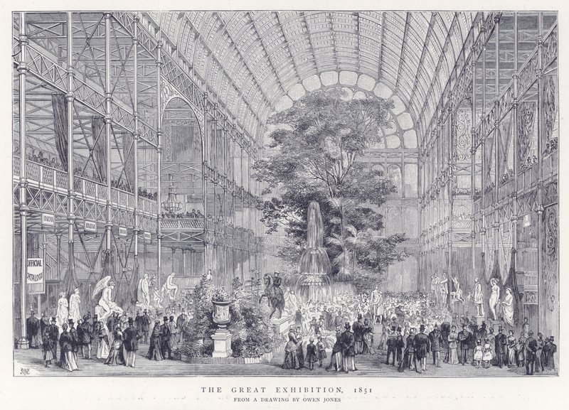 The Great Exhibition, 1851 by English School
