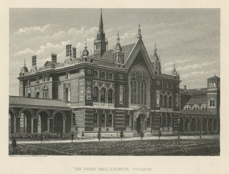 The Great Hall of Dulwich College by English School