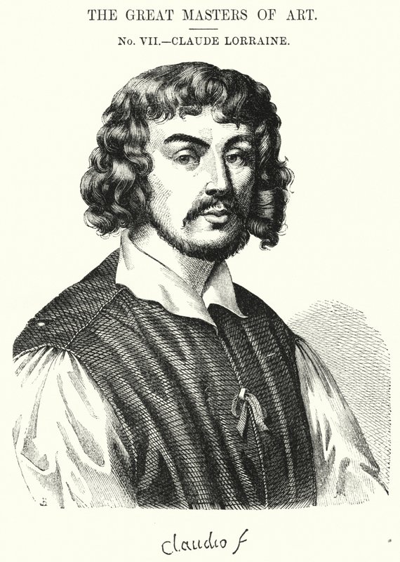 The Great Masters of Art, Claude Lorraine by English School