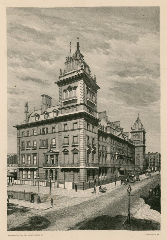 The Great Western Hotel, Paddington, London by English School