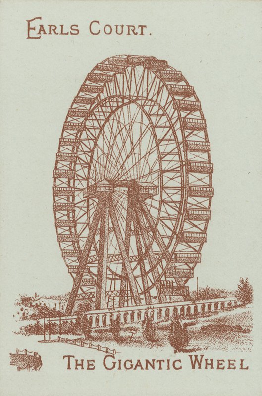 The Great Wheel, Earls Court, London by English School