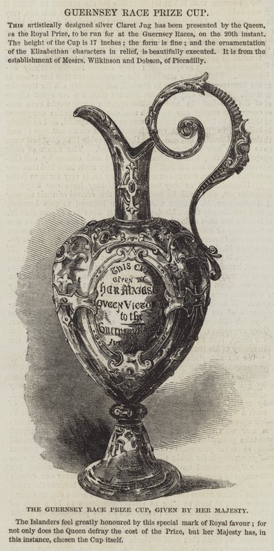 The Guernsey Race Prize Cup, given by Her Majesty by English School