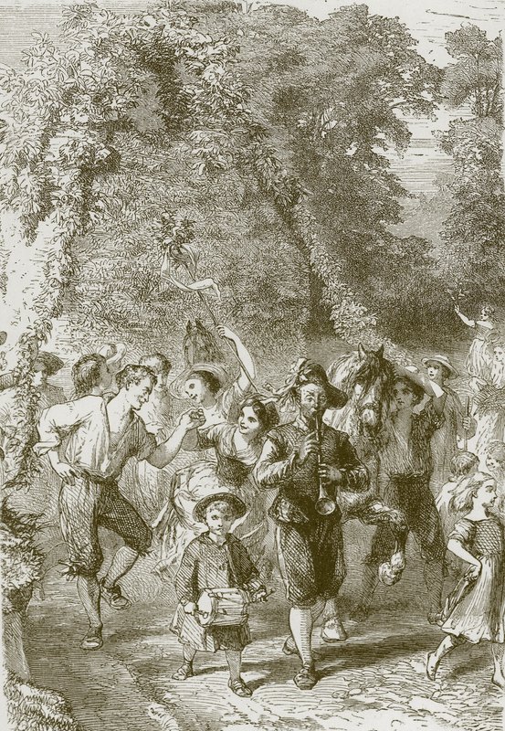 The Hock-Car, or Harvest Home by English School