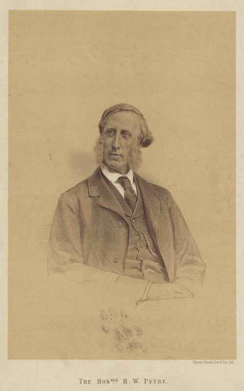 The Honourable H W Petre by English School