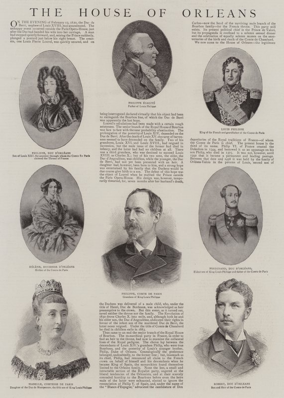 The House of Orleans by English School