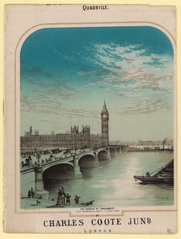 The Houses of Parliament by English School