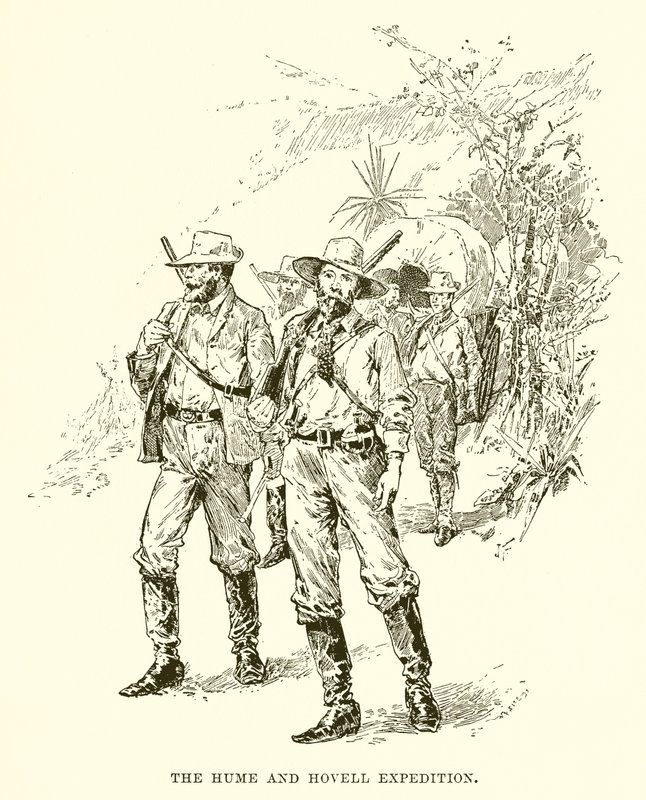 The Hume and Hovell Expedition by English School