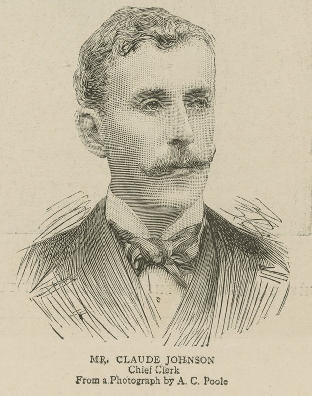 The Imperial Institute: Mr Claude Johnson, Chief Clerk by English School