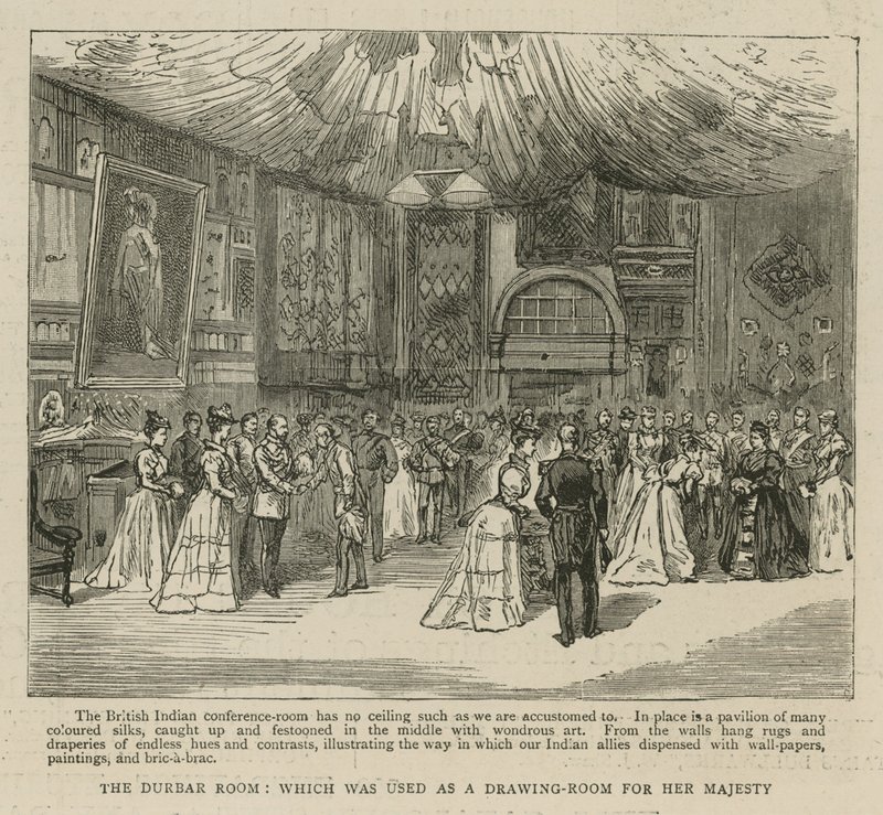 The Imperial Institute: The Durbar Room, Which Was Used as a Drawing Room for Her Majesty by English School