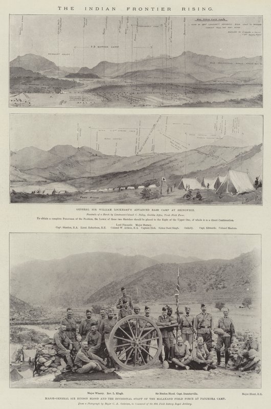 The Indian Frontier Rising by English School