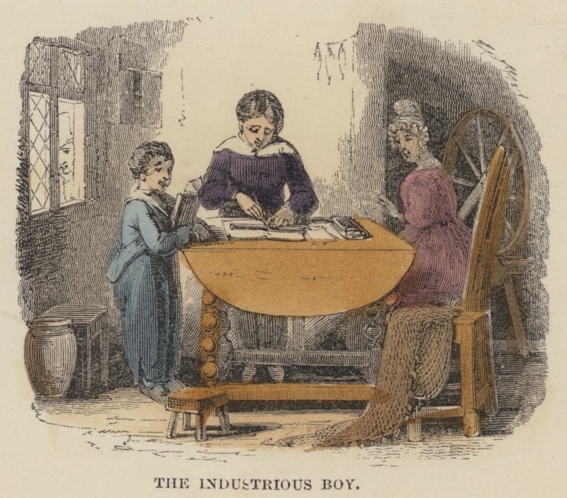 The Industrious Boy by English School