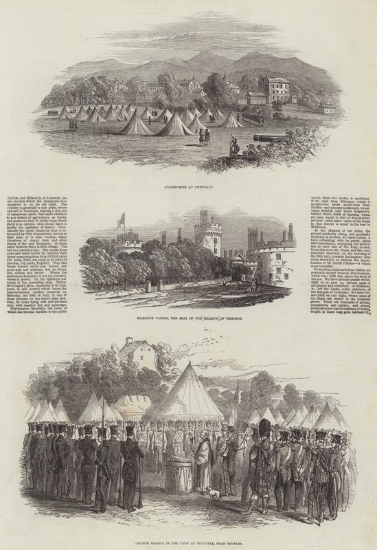 The Insurrection in Ireland by English School