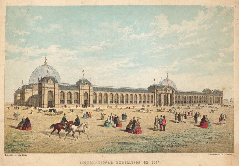 The International Exhibition of 1862 by English School