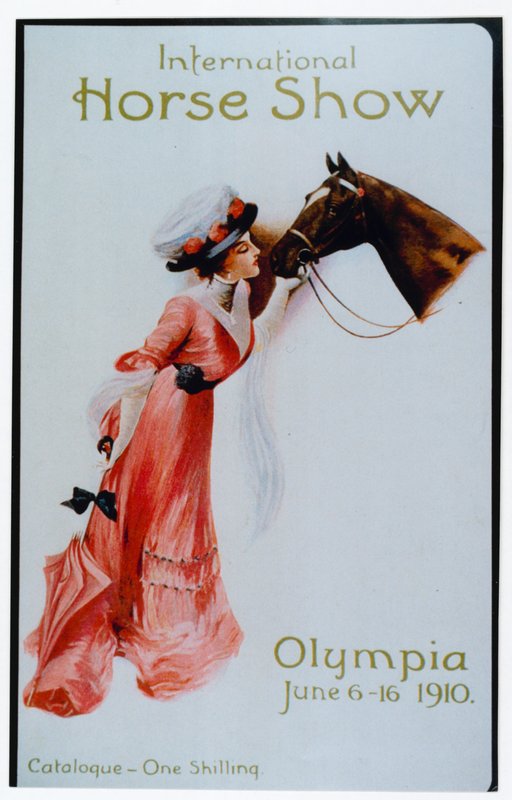 The International Horse Show at Olympia, 1910 by English School