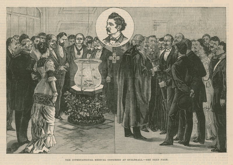 The International Medical Congress at Guildhall, London by English School