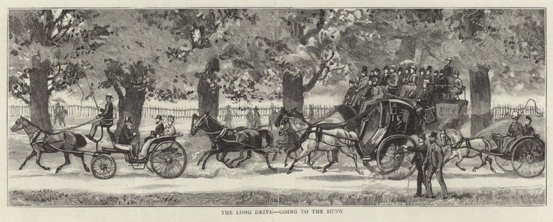 The Jubilee of the Royal Agricultural Society by English School