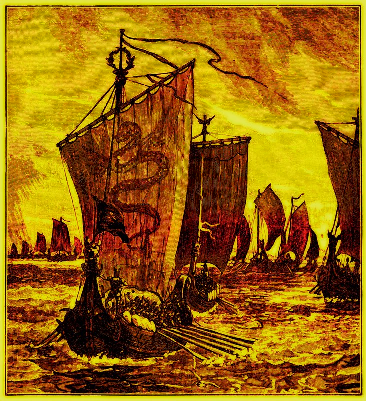 The Keels of the Northmen by English School