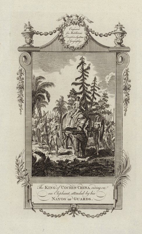 The King of Cochin-China by English School