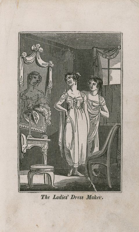 The Ladies Dress Maker by English School