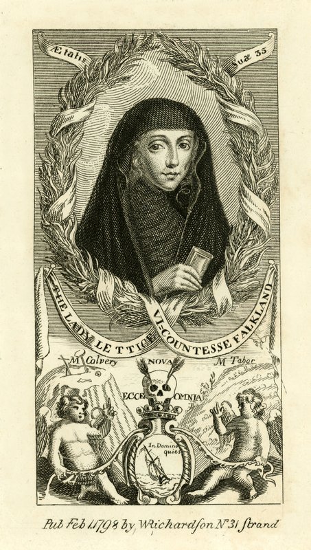 The Lady Lettice, Viscountess Falkland by English School