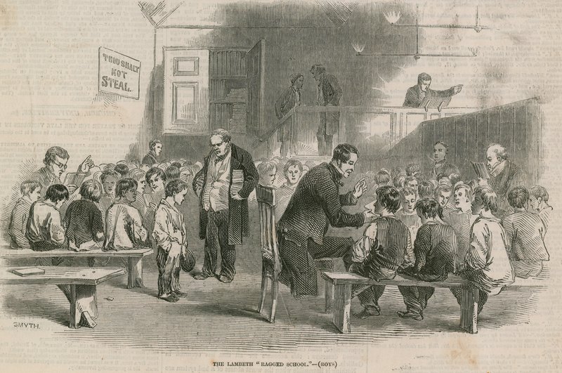 The Lambeth Ragged School for Boys by English School
