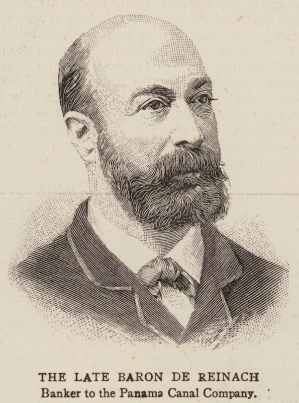 The Late Baron de Reinach by English School