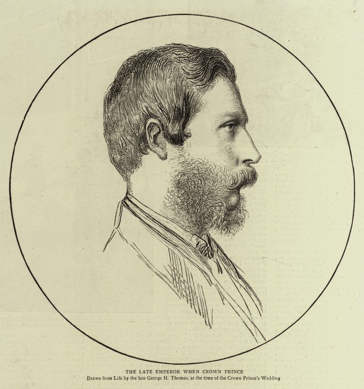 The Late Emperor when Crown Prince by English School
