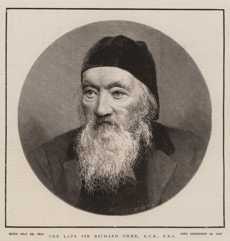 The Late Sir Richard Owen, KCB, FRS by English School