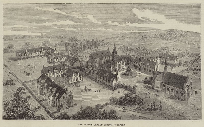 The London Orphan Asylum, Watford by English School