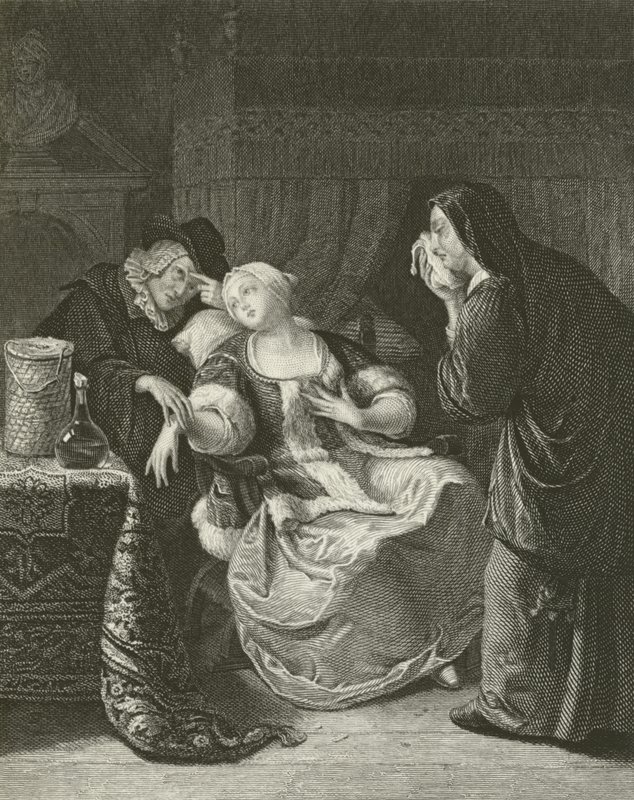 The Love Sick Maid by English School