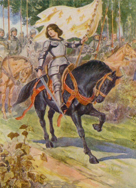 The Maid of Orleans by English School