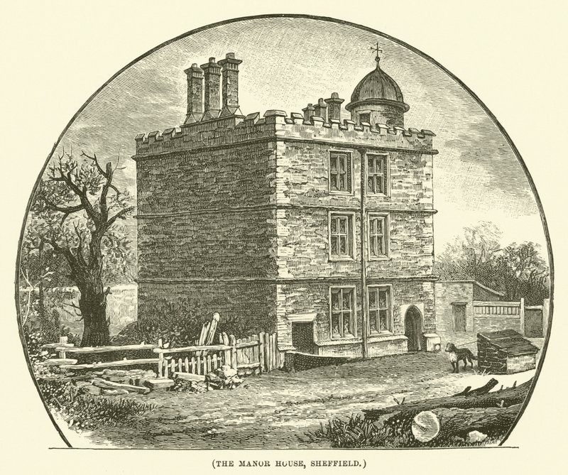The Manor House, Sheffield by English School