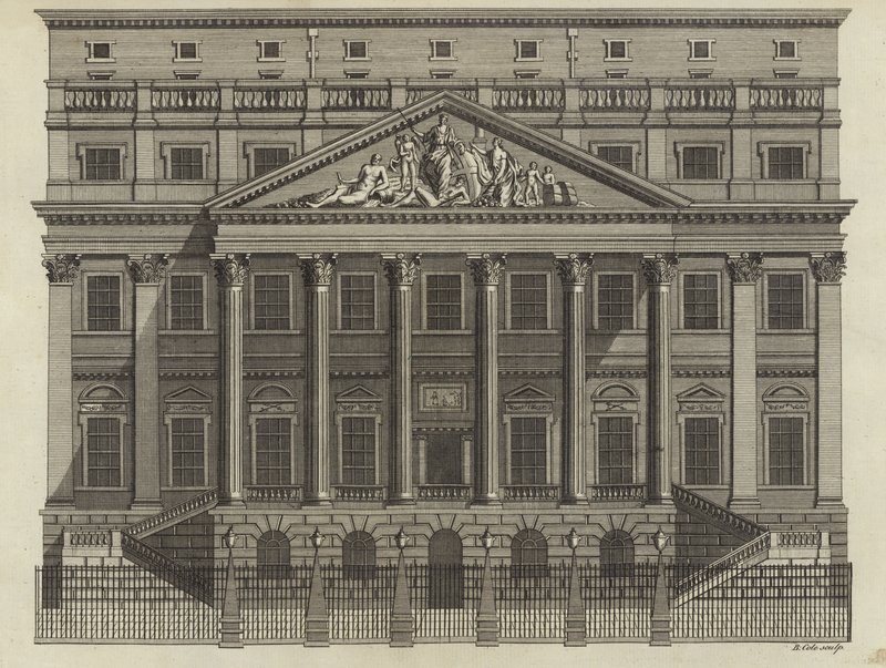 The Mansion House, City of London by English School