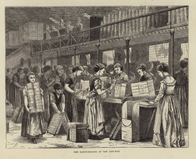 The Match-Makers at the East End by English School