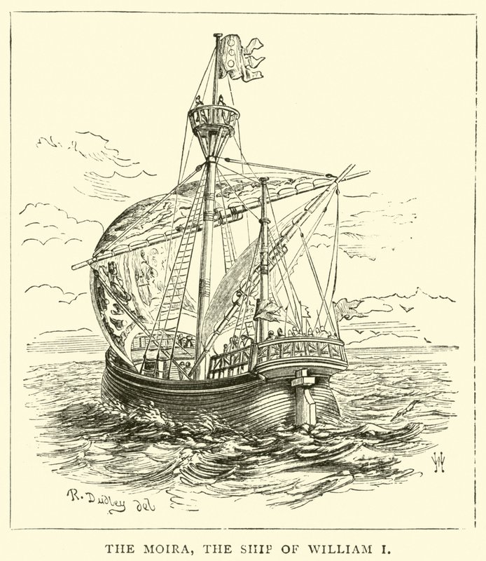 The Moira, the ship of William I by English School