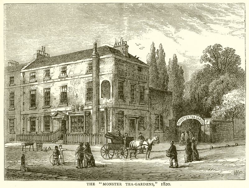 The Monster Tea-Gardens, 1820 by English School