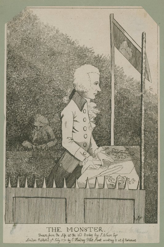 The Monster, or The London Monster, Renwick Williams by English School