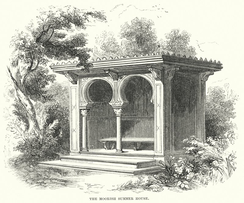 The Moorish Summer House by English School