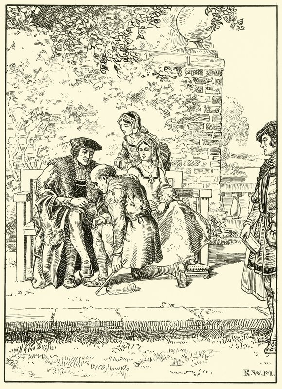 The More Family and the Jester by English School