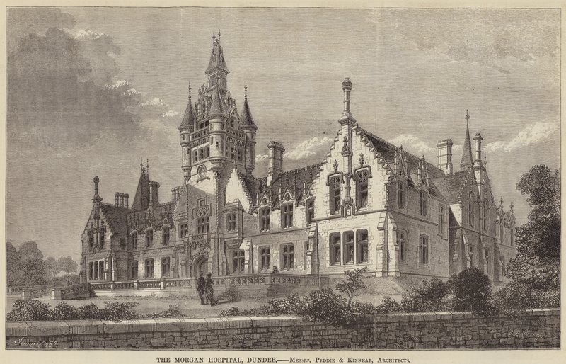 The Morgan Hospital, Dundee by English School