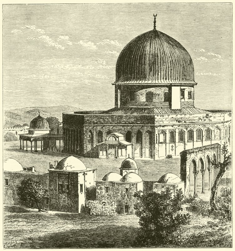 The Mosque of Omar at Jerusalem by English School