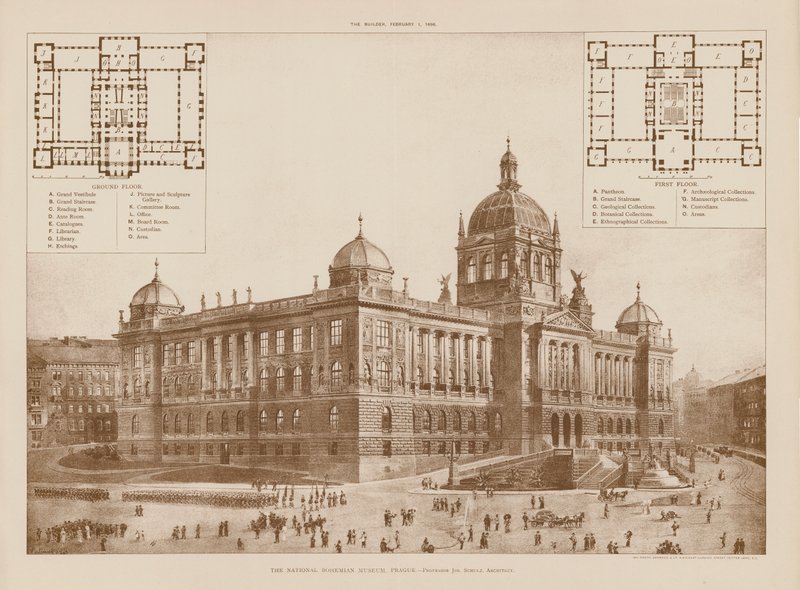 The National Bohemian Museum, Prague by English School