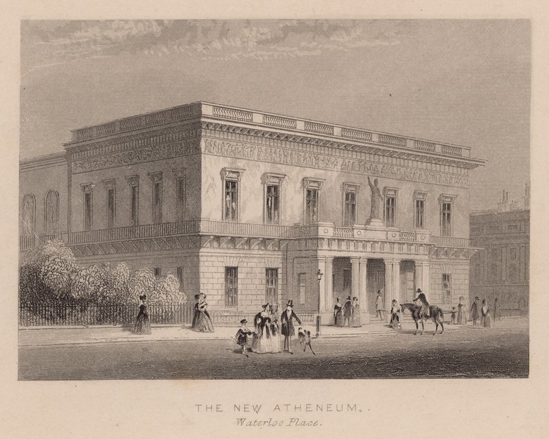 The New Atheneum, Waterloo Place by English School