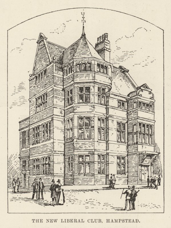 The New Liberal Club, Hampstead by English School