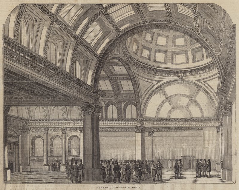 The New London Stock Exchange by English School