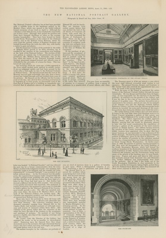 The New National Portrait Gallery by English School