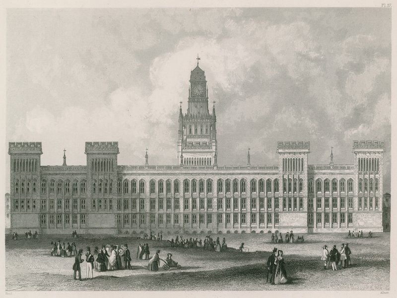 The New Record Office, Rolls Buildings by English School