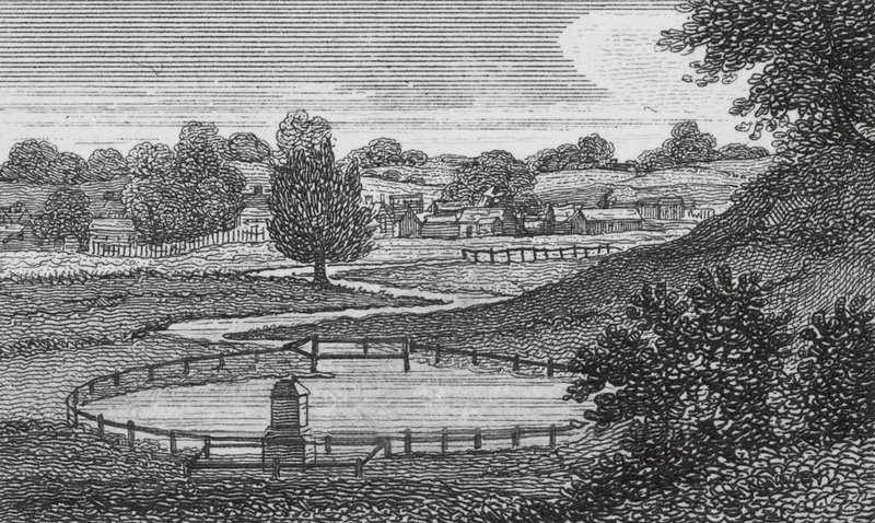 The New River, Hertfordshire by English School