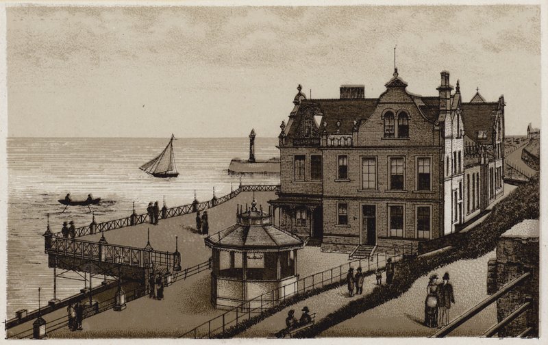 The New Saloon, Whitby by English School