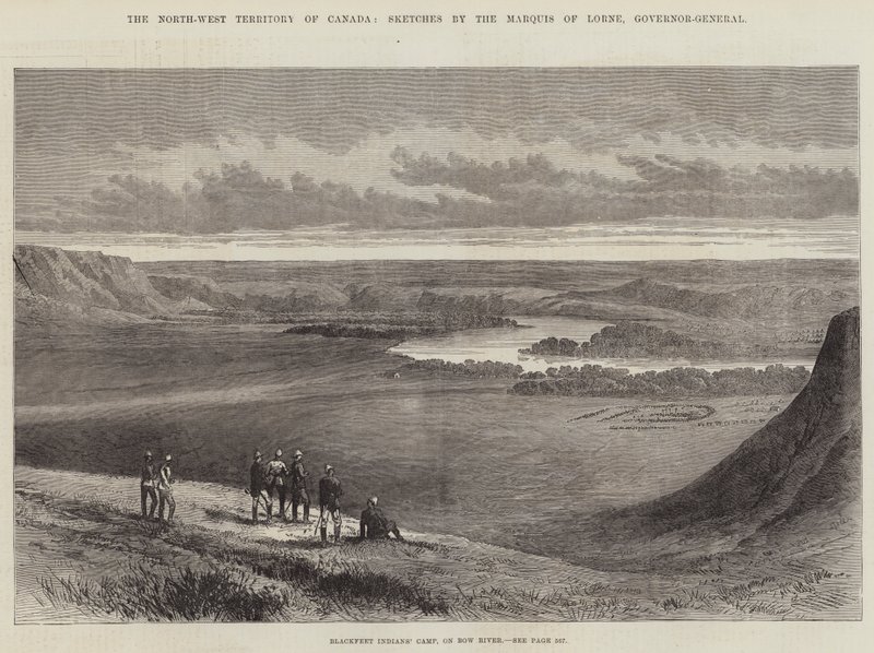The North-West Territory of Canada by English School